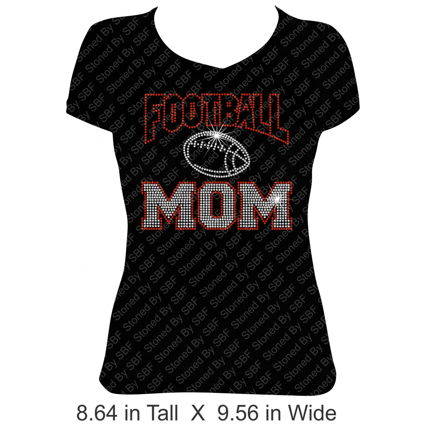 Football Mom (Crystal Football)