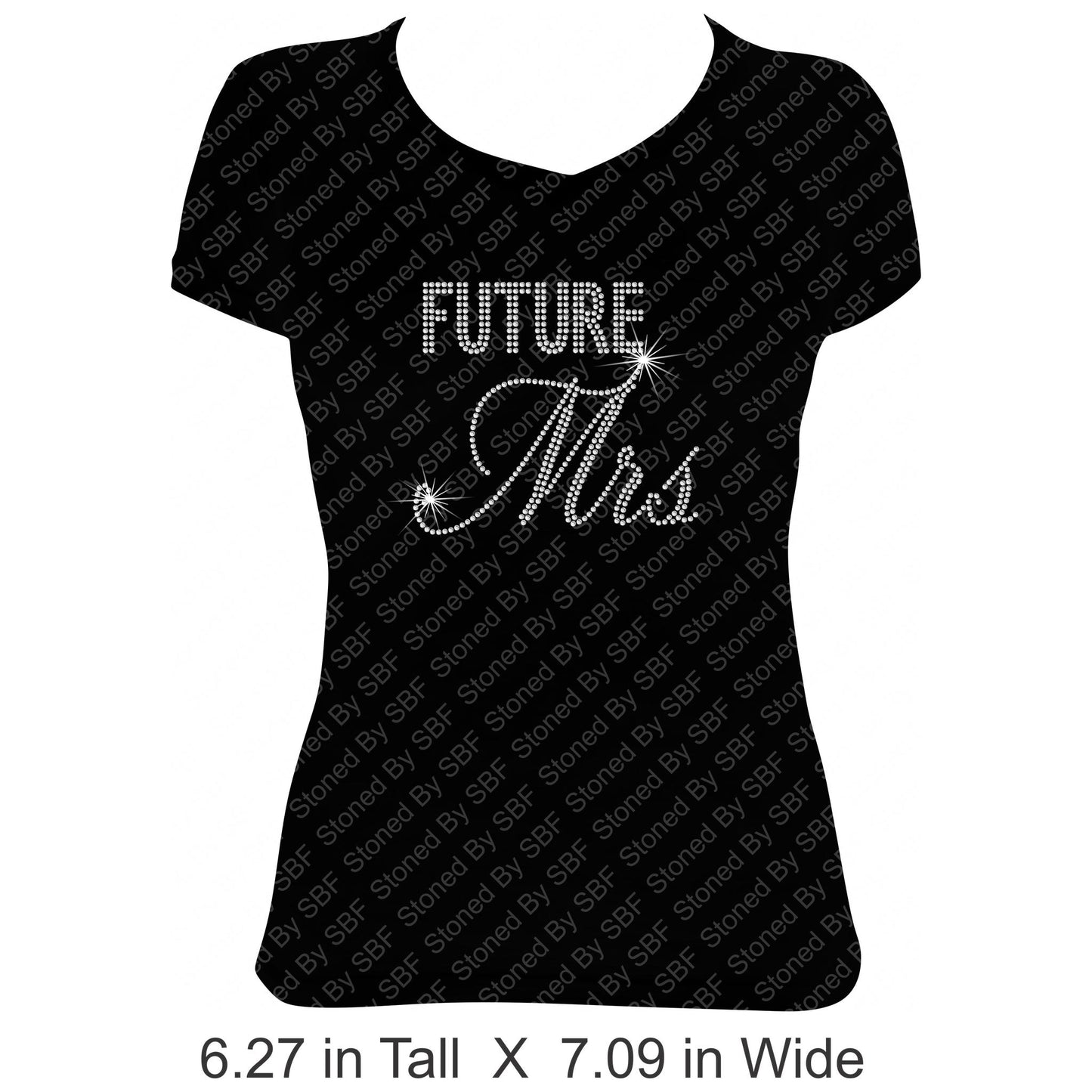 Future Mrs Rhinestone Bling Shirt