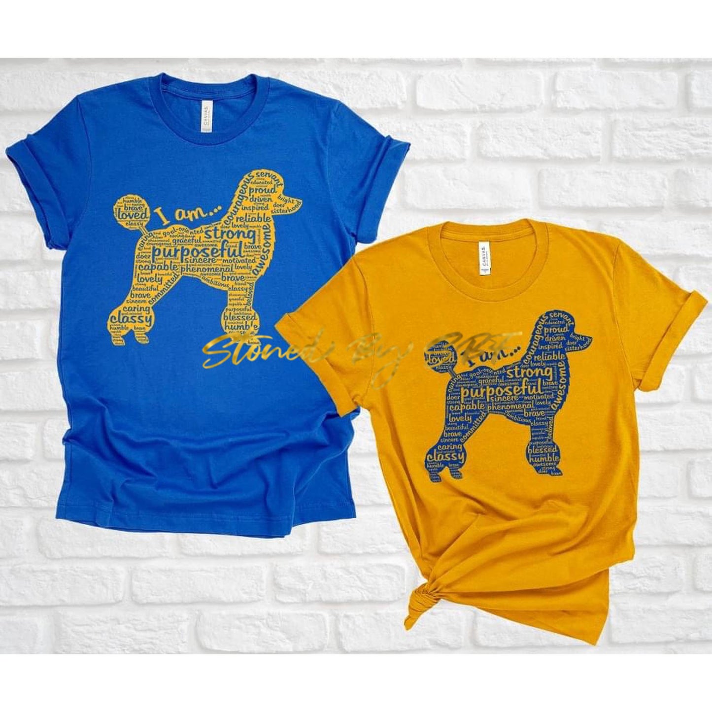 I Am Affirmation Word Art - Canine