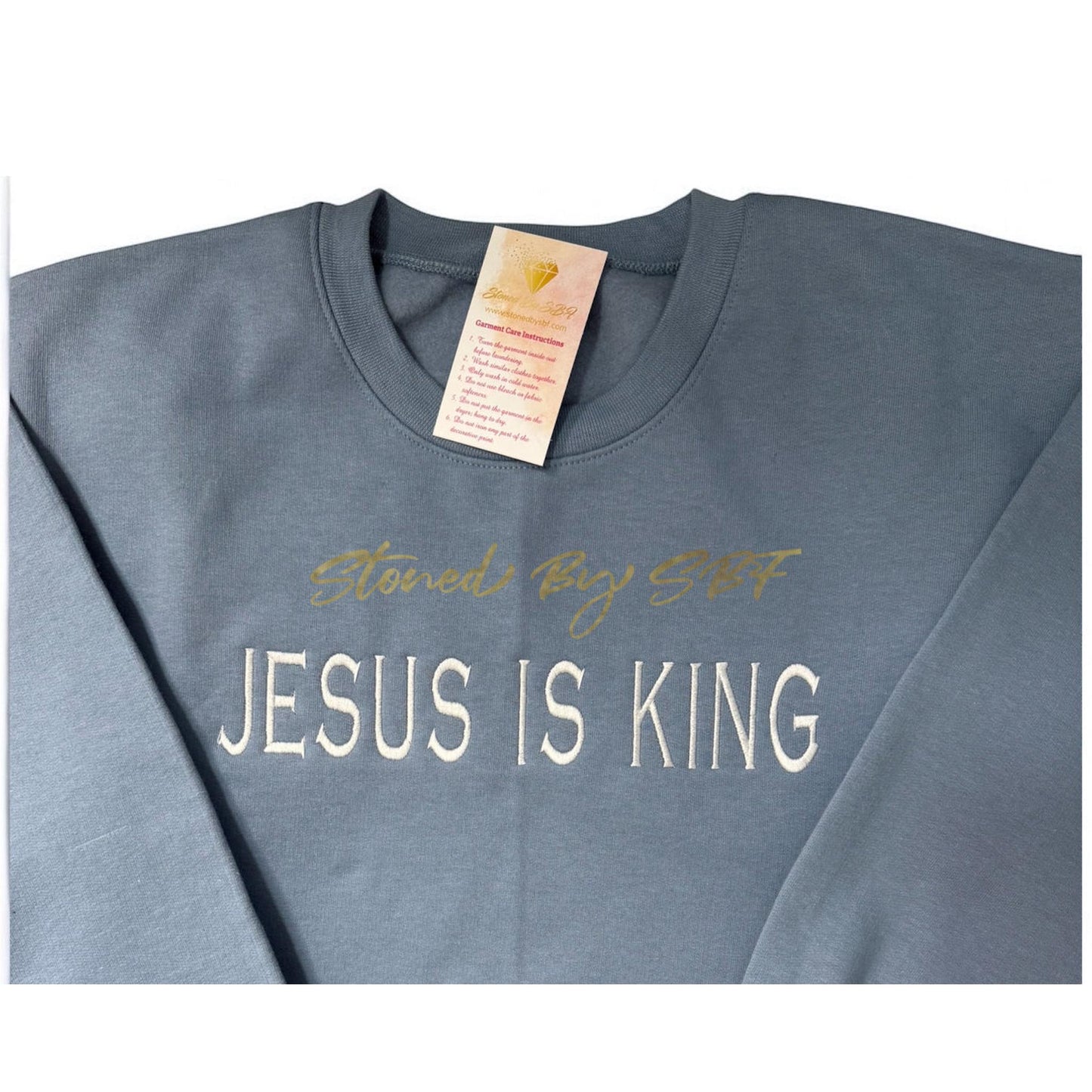 Jesus Is King - Embroidery
