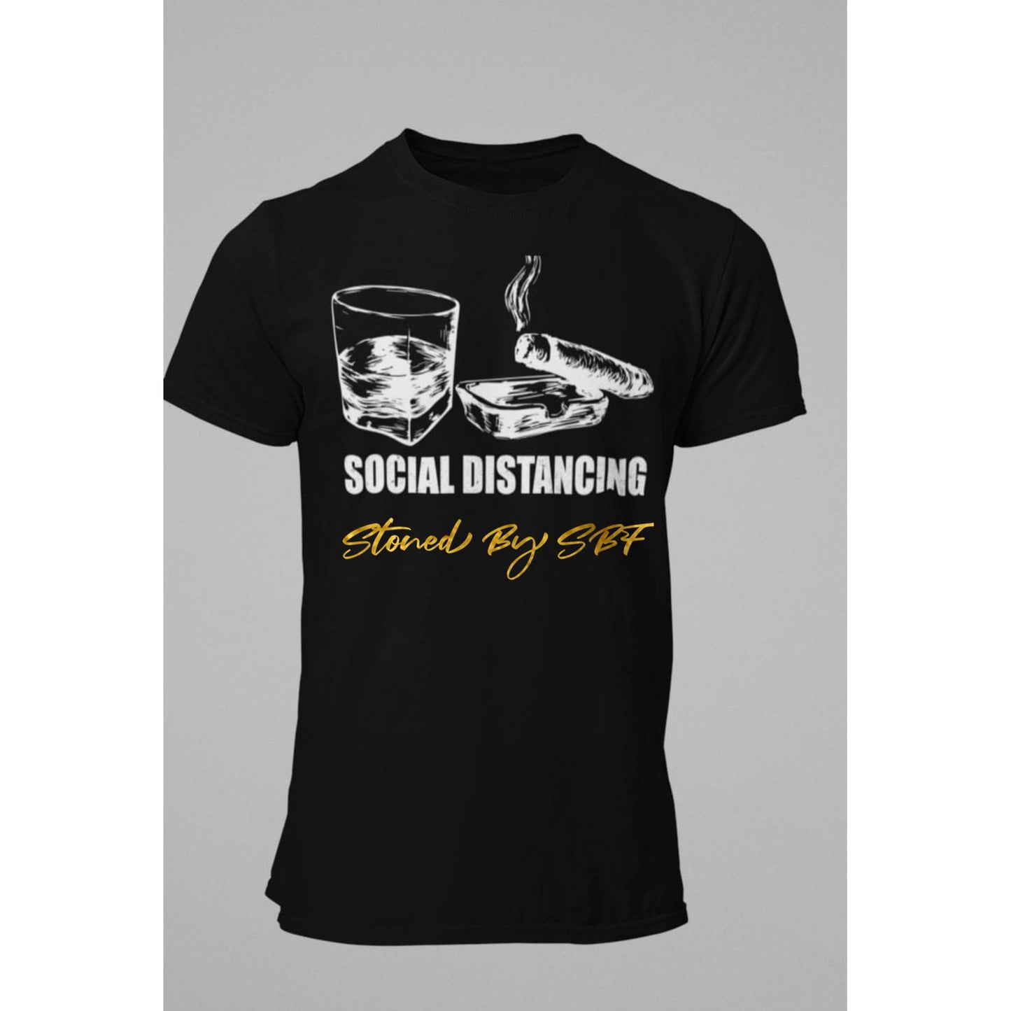 Social Distancing - Whiskey and Cigar