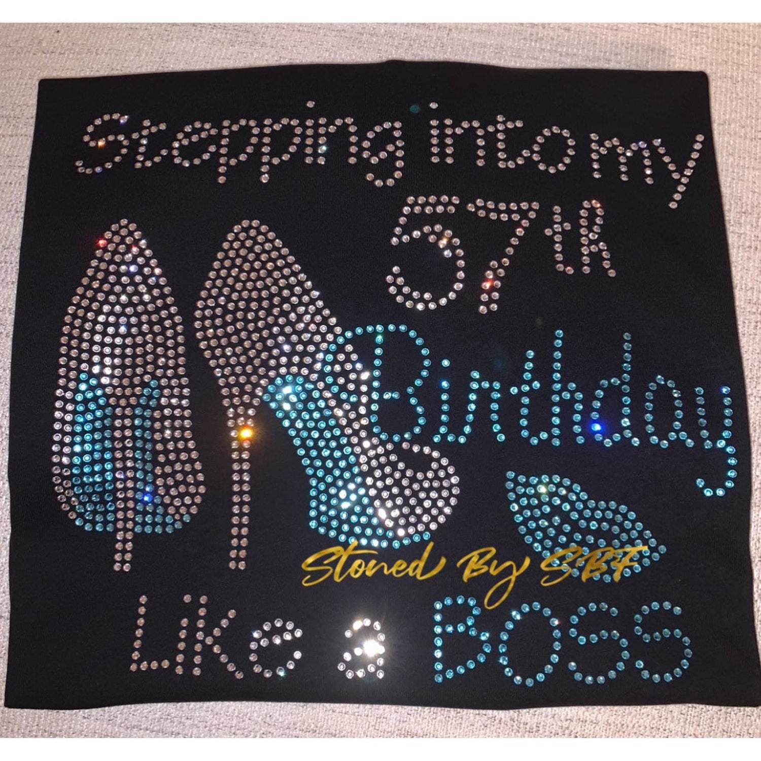 Milestone Birthday Rhinestone Designs
