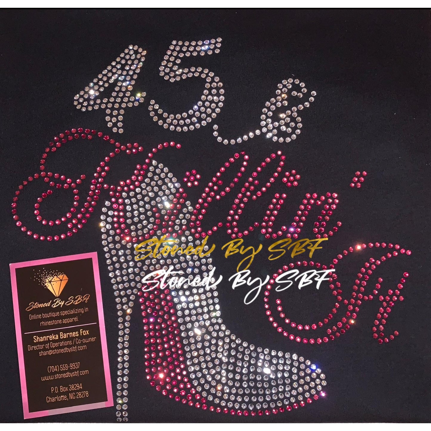 Birthday (Custom - Age) and Killin' It Rhinestone Bling Shirt