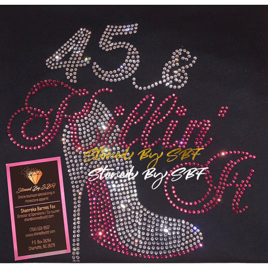 Birthday (Custom - Age) and Killin' It Rhinestone Bling Shirt