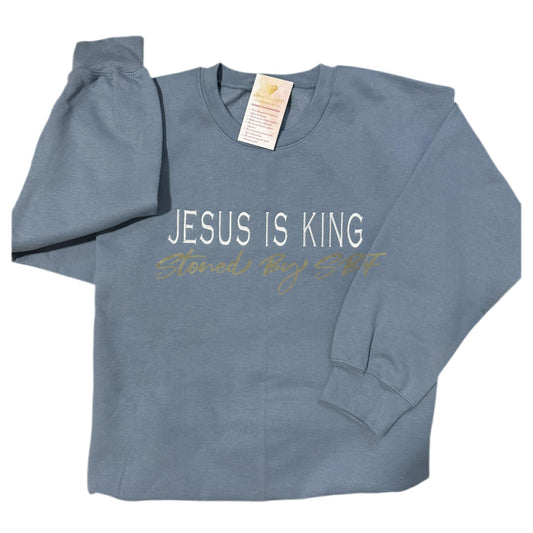Jesus Is King - Embroidery