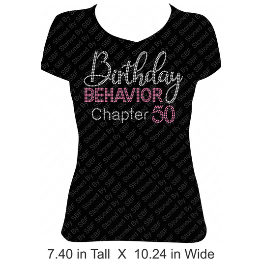 Birthday Behavior Chapter (Choose Age)