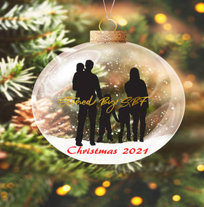 Christmas Tree Ornament - Design Service and Photo Slate Add-on