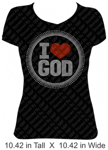 I Love God (with heart)