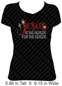 Jesus Is The Reason For The Season (With Cross)