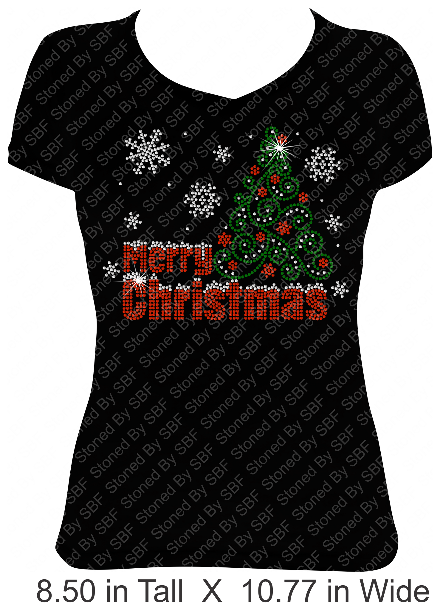 Merry Christmas 4 (with tree & snow)