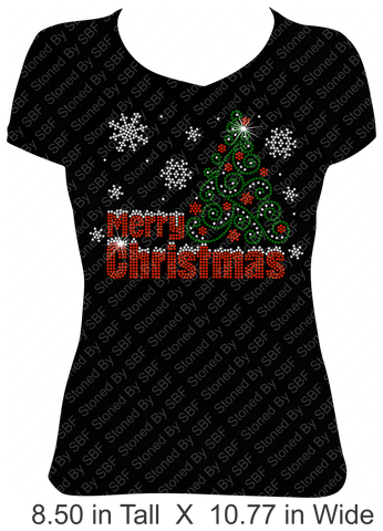 Merry Christmas 4 (with tree & snow)