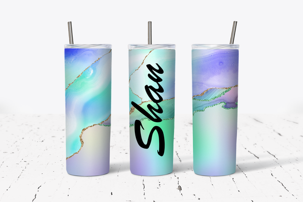 Agate Pastel - Hot and Cold Stainless Steel Tumbler