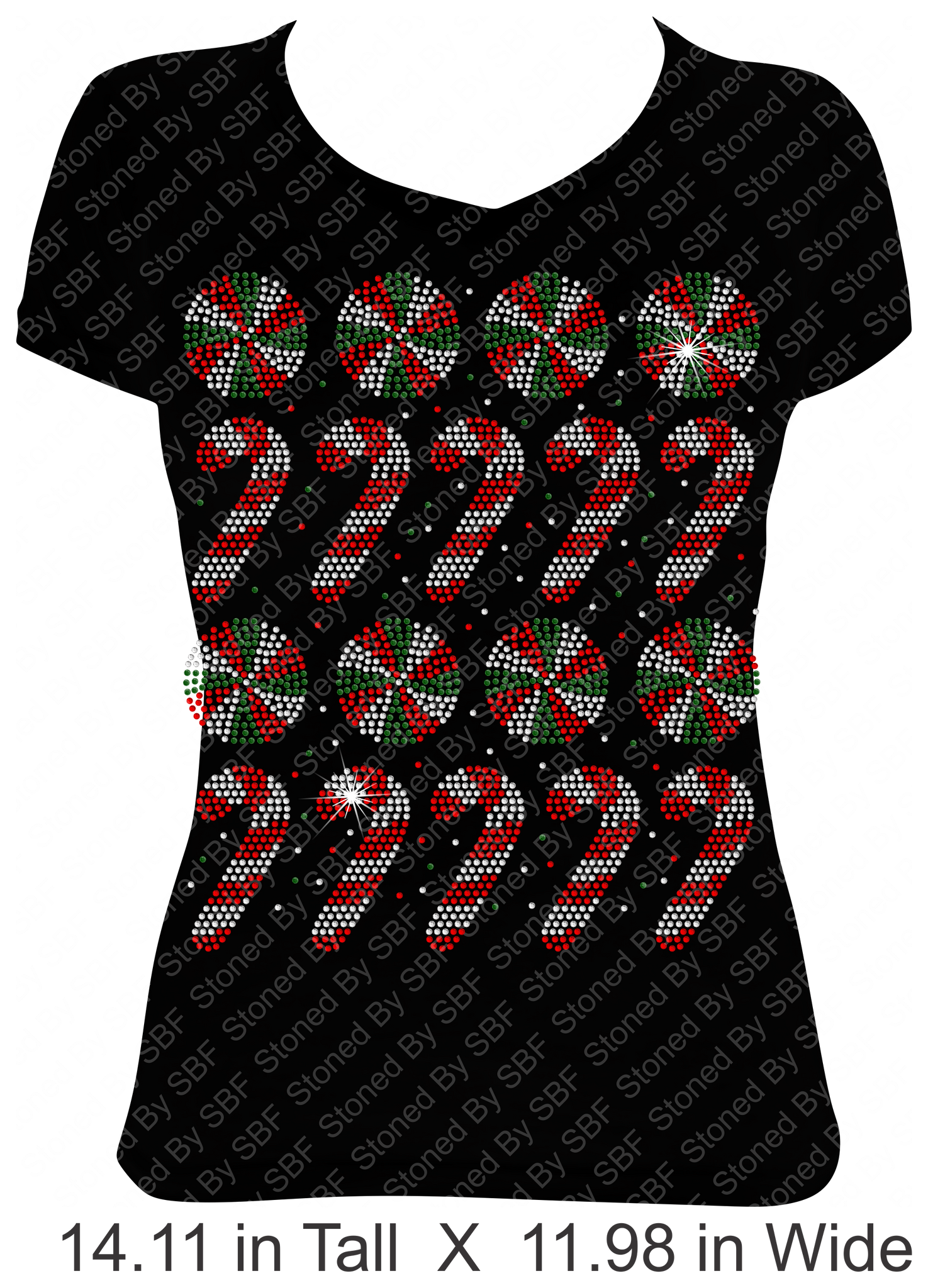 Ugly Sweater #6 - Candy Cane