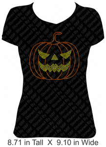 Creepy Halloween Pumpkin