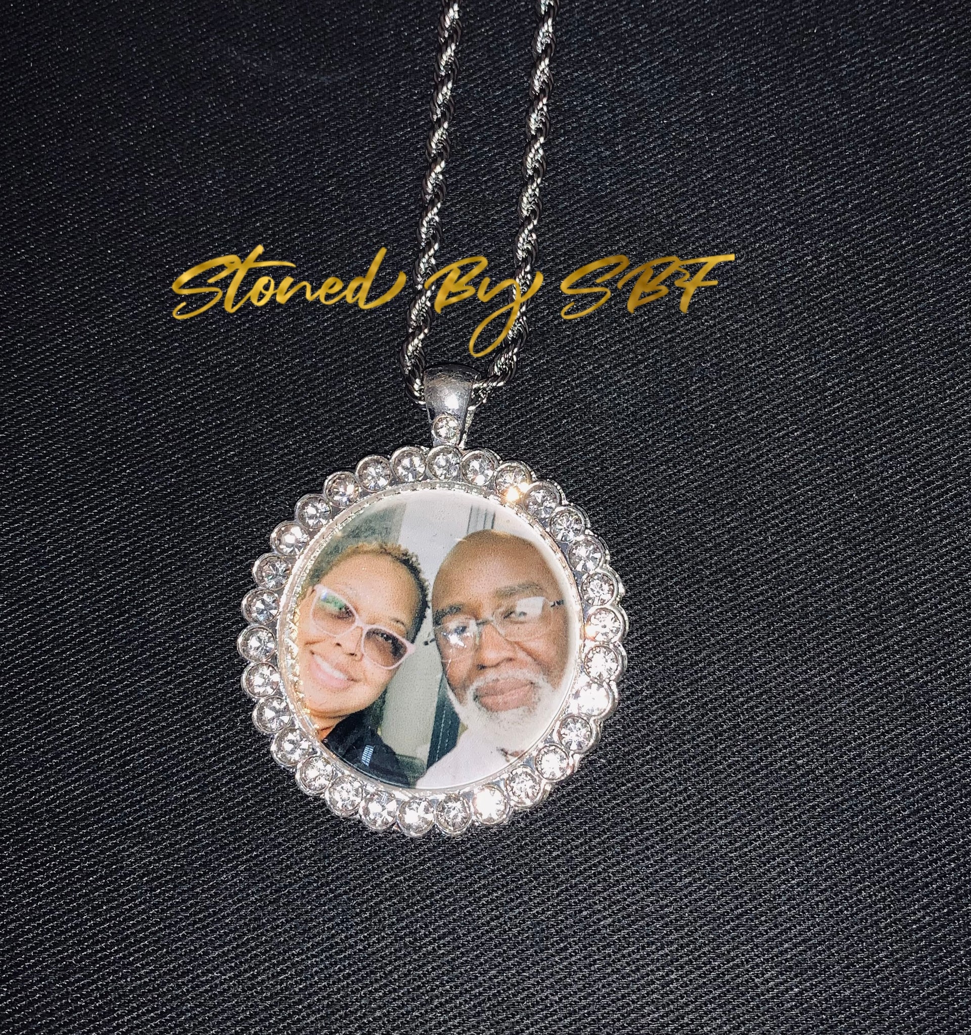 Circle Bling Necklace