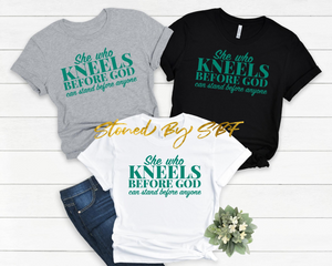 She Who Kneels Before God