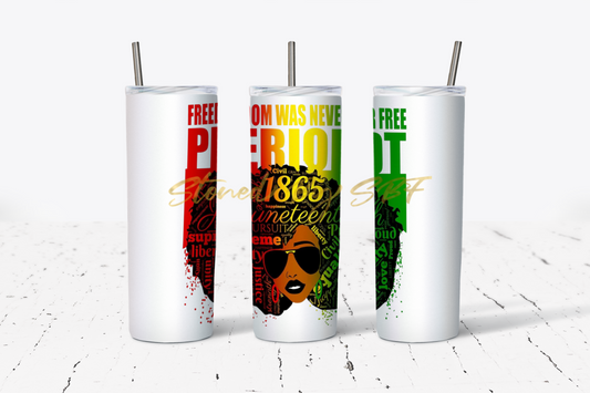 Freedom Was Never Free - Hot and Cold Stainless Steel Tumbler